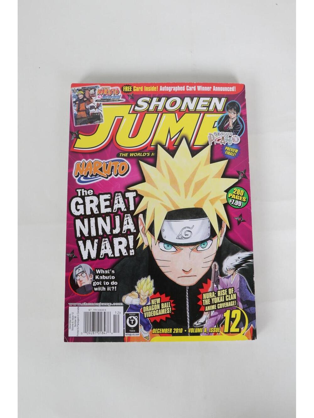 2010's Shonen Jump December Volume 8 Issue 12 Manga